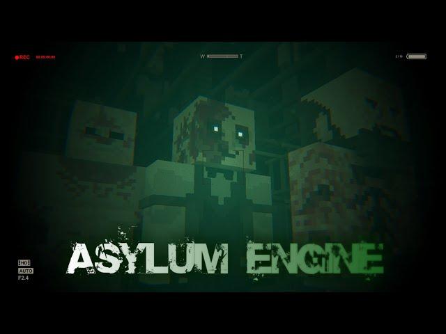 The Asylum Full Map Playthrough | Asylum Engine | Outlast in Minecraft