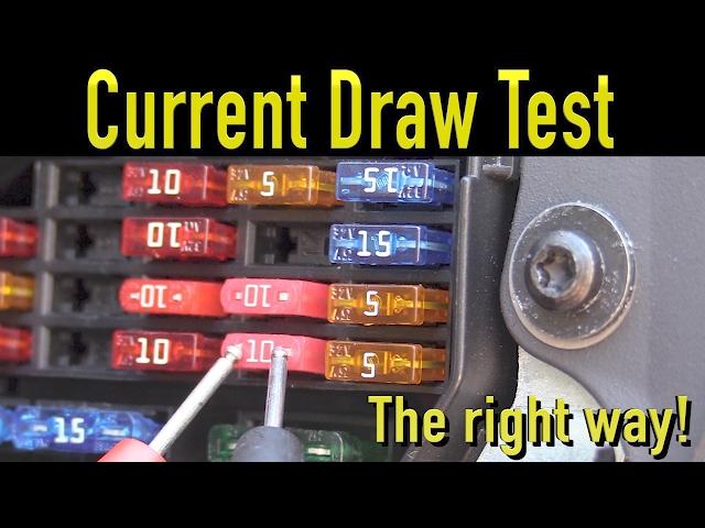 The BEST Way TO Perform a Parasitic Draw Test