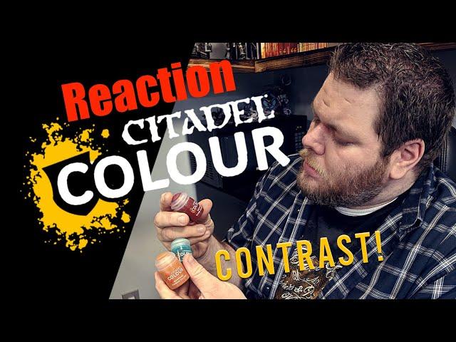 Citadel Colour Contrast Paint Reaction with MiniWarGaming Steve