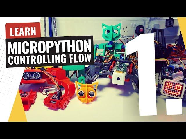 Learn MicroPython - Part 1 Controlling the flow