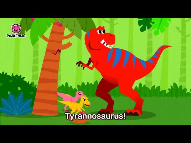 The Best Hunter, Tyrannosaurus | Dinosaur Songs | Pinkfong Songs for Children