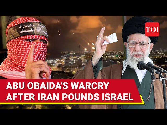 'Iran's Fire Intersected Israeli Skies': Hamas' Abu Obaida Mocks Iron Dome In First Remarks