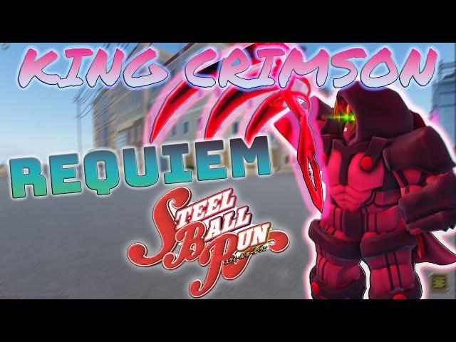 [YBA] King Crimson Requiem ERASES Peoples Health...