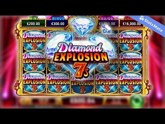 Diamond Explosion 7s Slot by Ruby Play (Desktop View)