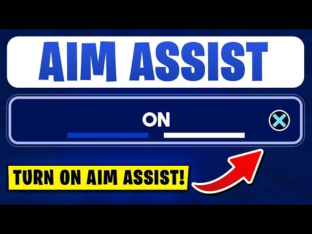 How to Turn On Aim Assist in Fortnite 2025 - Aim Assist Setting (PS4, PS5, Xbox, Switch, PC, Mobile)