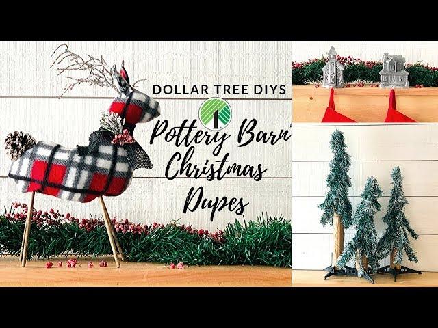 POTTERY BARN CHRISTMAS INSPIRED DOLLAR TREE DIYS