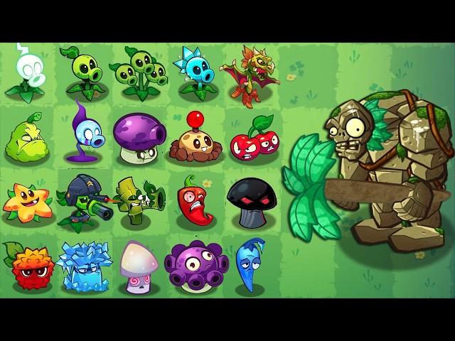 All Plants POWER UP vs Gargantuar Zombie - Who Will Win? - Pvz 3 Challenge New Update