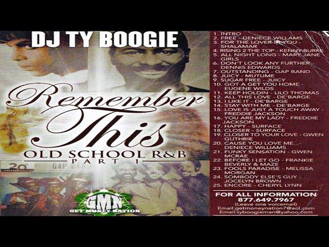 DJ TY BOOGIE - REMEMBER THIS PART 1 [2009]