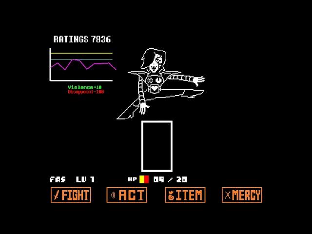 Undertale - Mettaton Boss Fight