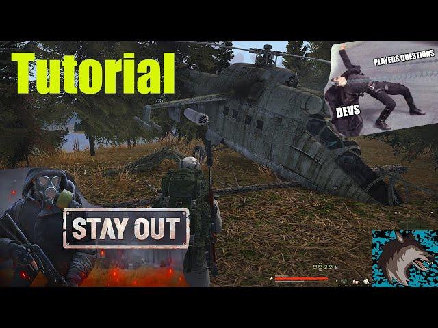 STAY OUT Tutorial New 2025  Stalker online gameplay updated #stayout