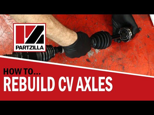 How to Replace CV Boots  | How to Rebuild a CV Axle on a Polaris UTV  | Partzilla.com