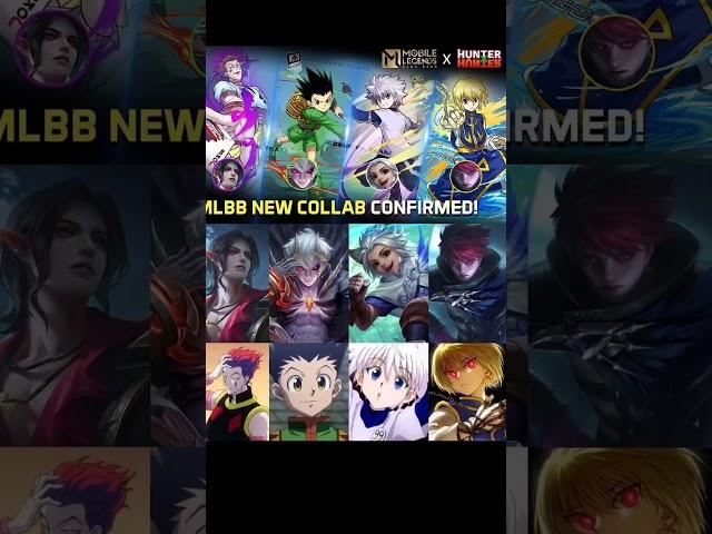 UPCOMING COLLAB CONFIRMED.MLBB X HUNTER X HUNTER #mlbb #shorts #viralvideo #trending