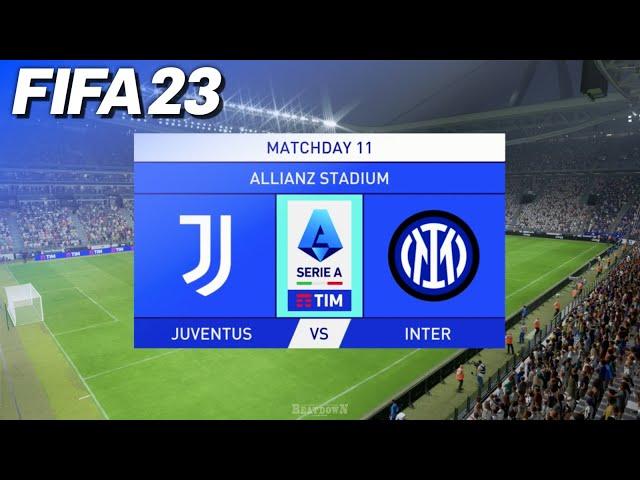 FIFA 23 - Juventus vs. Inter @ Allianz Stadium