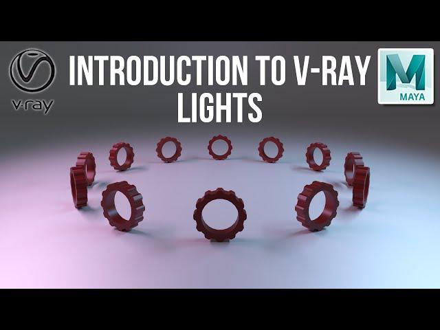 Maya | VRay Plane and Sphere Light in Maya for Beginners