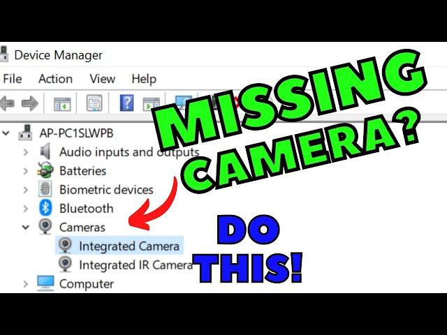 Fix Camera Not Working Windows 10 | Windows Webcam Not Working | Laptop camera not working