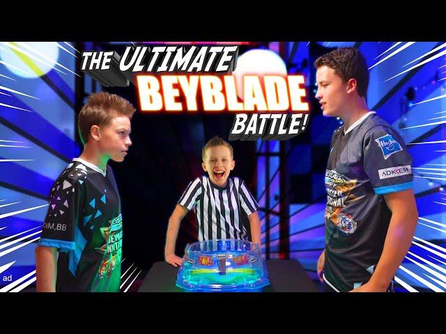 Bro Vs Bro Beyblade Battle and the mysterious Guru!