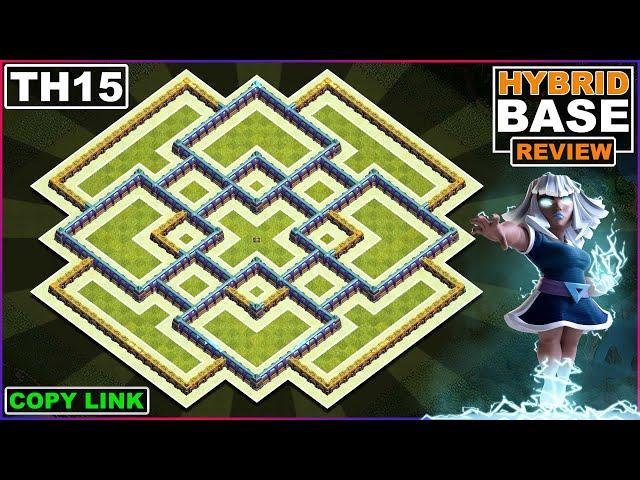 New TH15 Base 2022 | COC Town Hall 15 Hybrid/Farming/Trophy base Copy link | Clash of Clans