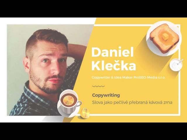 Copywriting - Slova jako pečlivě přebraná kávová zrna - Digitální snídaně Teplice #01