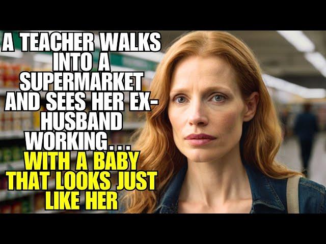 A Teacher Walks Into a Supermarket and Sees Her Ex Working… With a Baby That Looks Just Like Her!