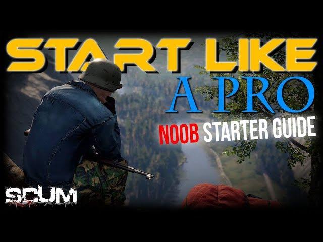 SCUM | BEST STARTER GUIDE ON YOUTUBE | TIPS & TRICKS