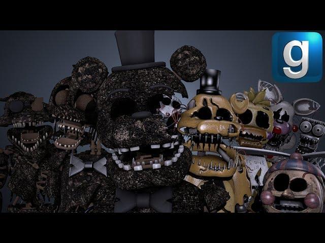 Gmod FNAF | New Final Nights Chasing NPC/Nextbot!