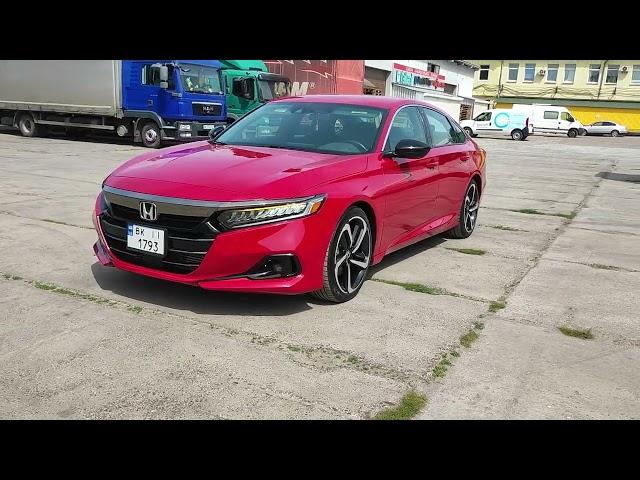 Honda Accord X 1.5 Sport 2021 USA