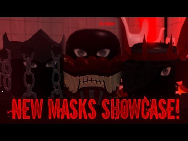 New Masks Showcase | Ro-Ghoul | Unchained, Iron Dragon & One Eyed King | The Best Mask On RoGhoul!