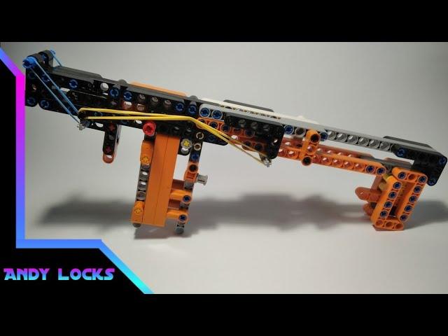 Стреляющее оружие из lego technic + tutorial