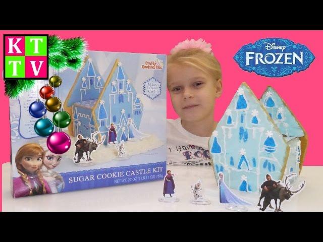  #Frozen Winter Cookie #Castle Kit / Делаем сами #Пряничный домик - Зимний #замок #Анны и #Эльзы