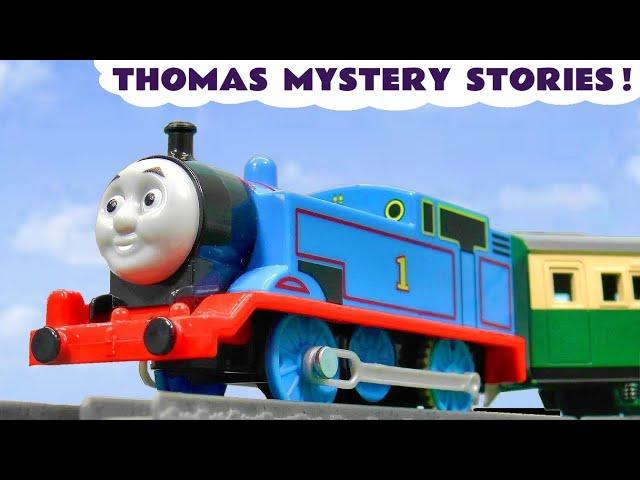 Thomas Mystery Stories with toy trains and the Funlings