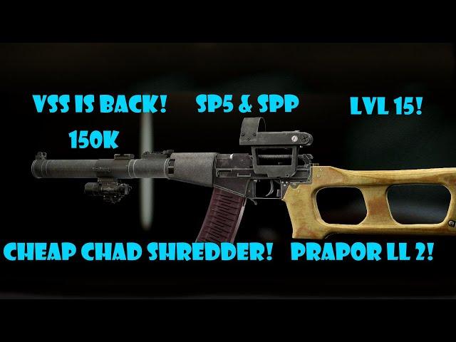 CHEAP CHAD KILLER VSS! - ESCAPE FROM TARKOV GUN BUILD