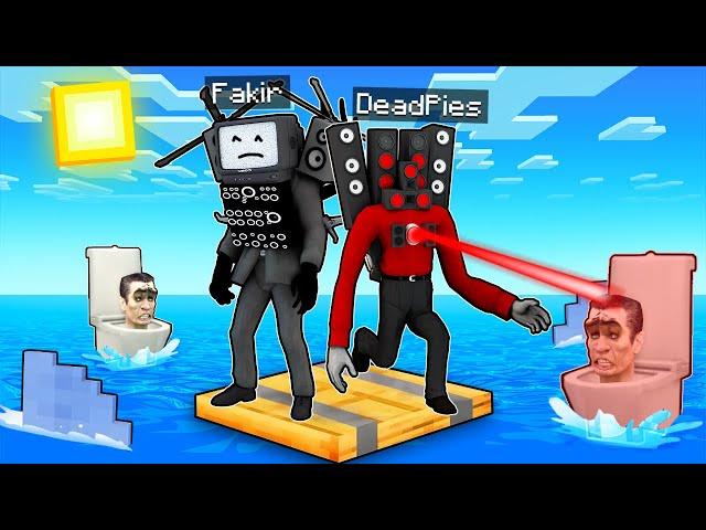 TITAN SPEAKERMAN OLARAK DENİZDE HAYATTA KALMAK - Minecraft