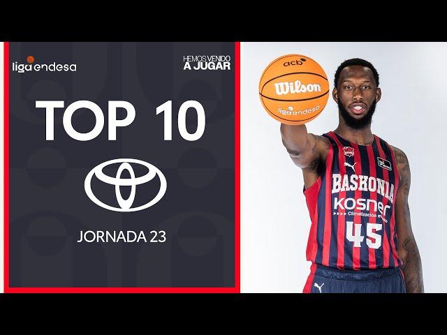 Repertorio de mates de Donta Hall en el Top10 Toyota | Liga Endesa 2024-25