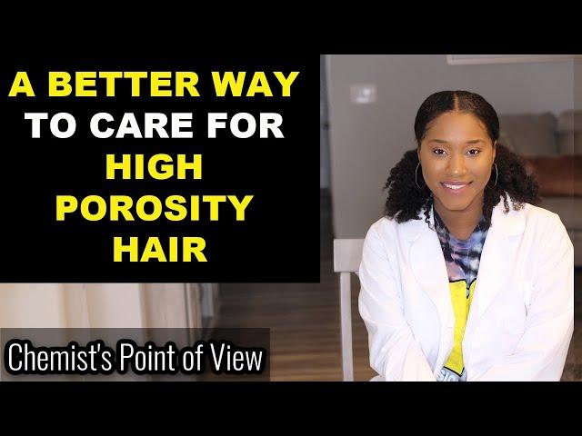 4 INSANELY EASY Solutions To DRY High Porosity Hair!