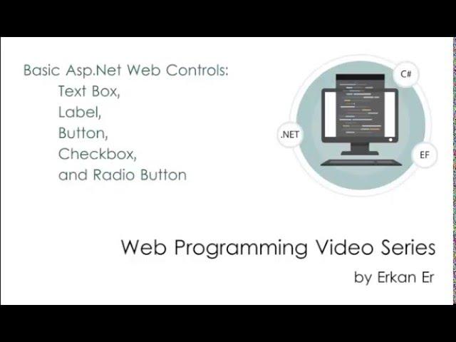 Basic ASP.NET Web Controls: Text box, Label, Button, Checkbox, and Radio Button