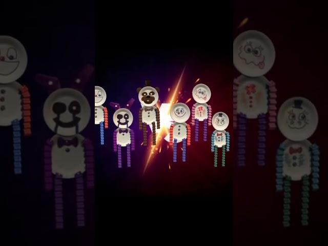 fnaf 2 vs fnaf 6 || who is stronger || edit #shorts #fnafedit #edit #fnaf