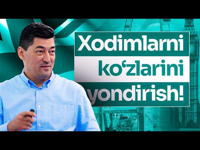 Xodimlarni ko‘zlarini yondirish! | Alisher Isaev