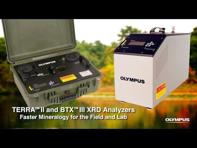 TERRA™ II and BTX™ III Mobile XRD Analyzers | Faster Mineralogy for the Field and Lab