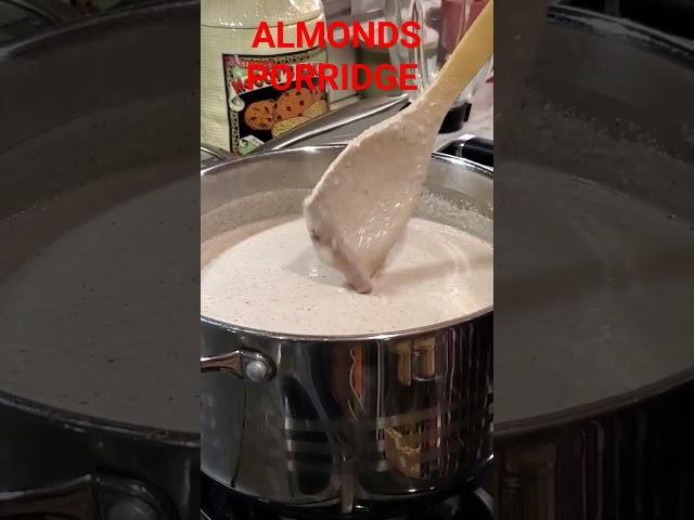 ALMONDS NUTS OATMEAL PORRIDGE