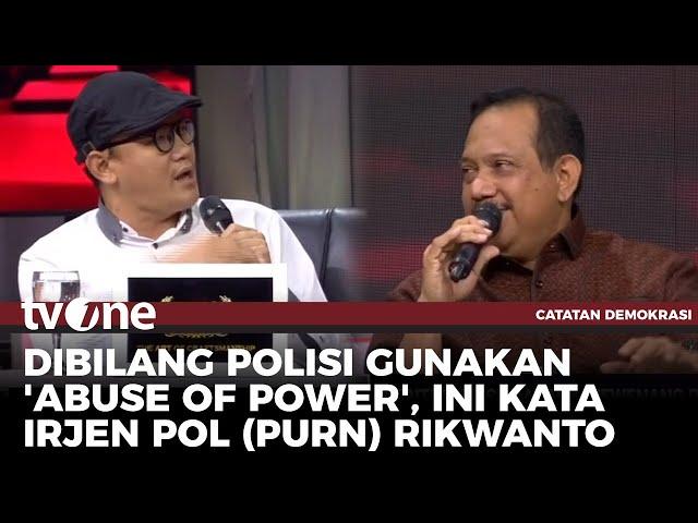 Komisi III DPR: Polri Tetap Ujung Tombak dari Masalah Pengamanan | Catatan Demokrasi tvOne