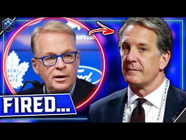 BREAKING: Leafs make MASSIVE move... Brendan Shanahan FIRED | Toronto Maple Leafs News