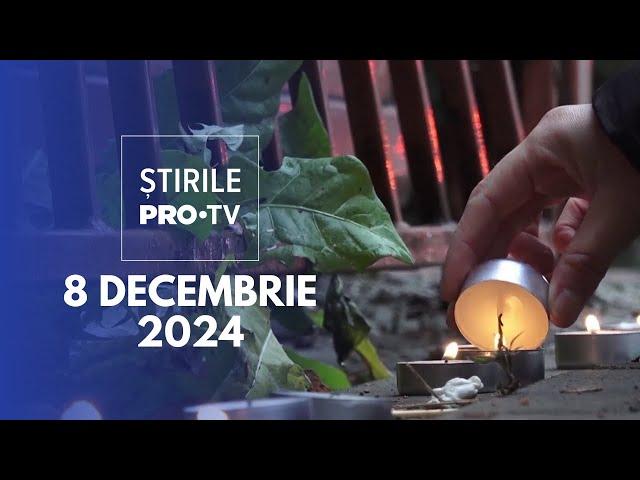 Știrile PRO TV - 8 Decembrie 2024