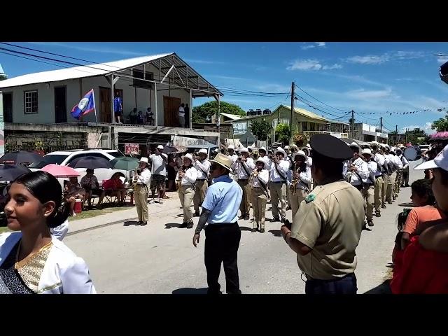 Corozal Community College Marching Band Independence Day Parade Belize at 43