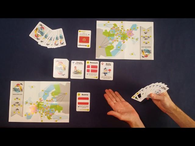 Travelin' card game - How to Play