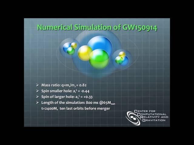 Numerical Simulation of GW150914