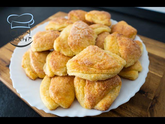 Goose Foot Cookies Recipe - Gusinije Lapki | Olga Kocht