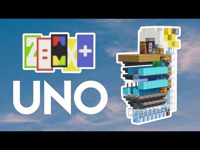 UNO in Survival Minecraft 🃏 | Minecraft Java 1.21.4 Redstone Tutorial