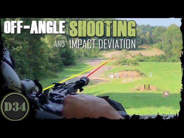 Off angle shooting at 90 degrees, out to 300 yards.
