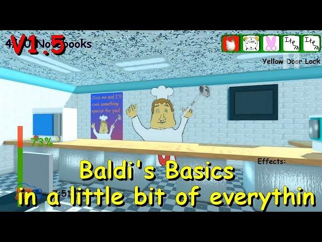 Baldi's Basics in a little bit of everything: Story mode v1.5 - Baldi's basics 1.3.2 decompiled mod