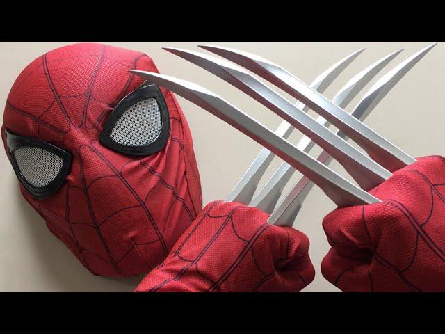 Spiderman MCU Unboxing Realife WOLVERINE ADAMANTIUM CLAW